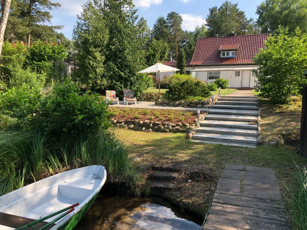 Villa Seeidyll Prieros Exteriör bild